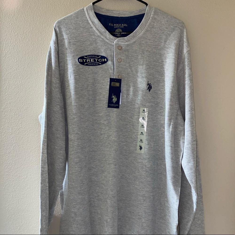 Mens Long Sleeve US Polo Assn Shirt